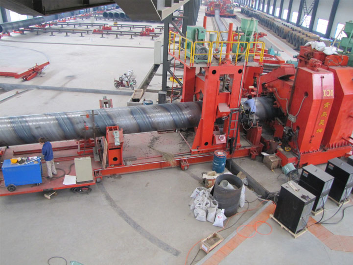 The introduction of new powder selecting welding production line