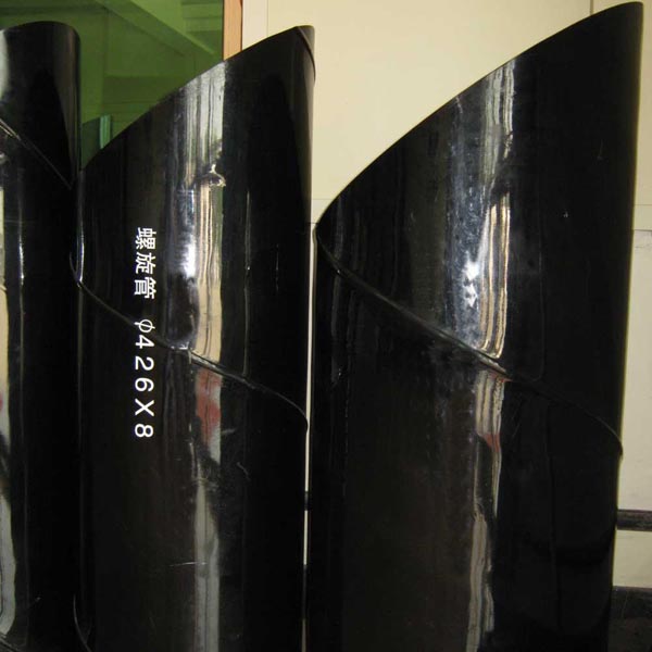 Double submerged arc spiral welded pipe