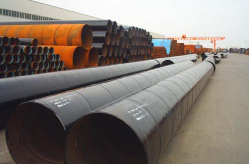 Pile for spiral submerged arc welded pipe